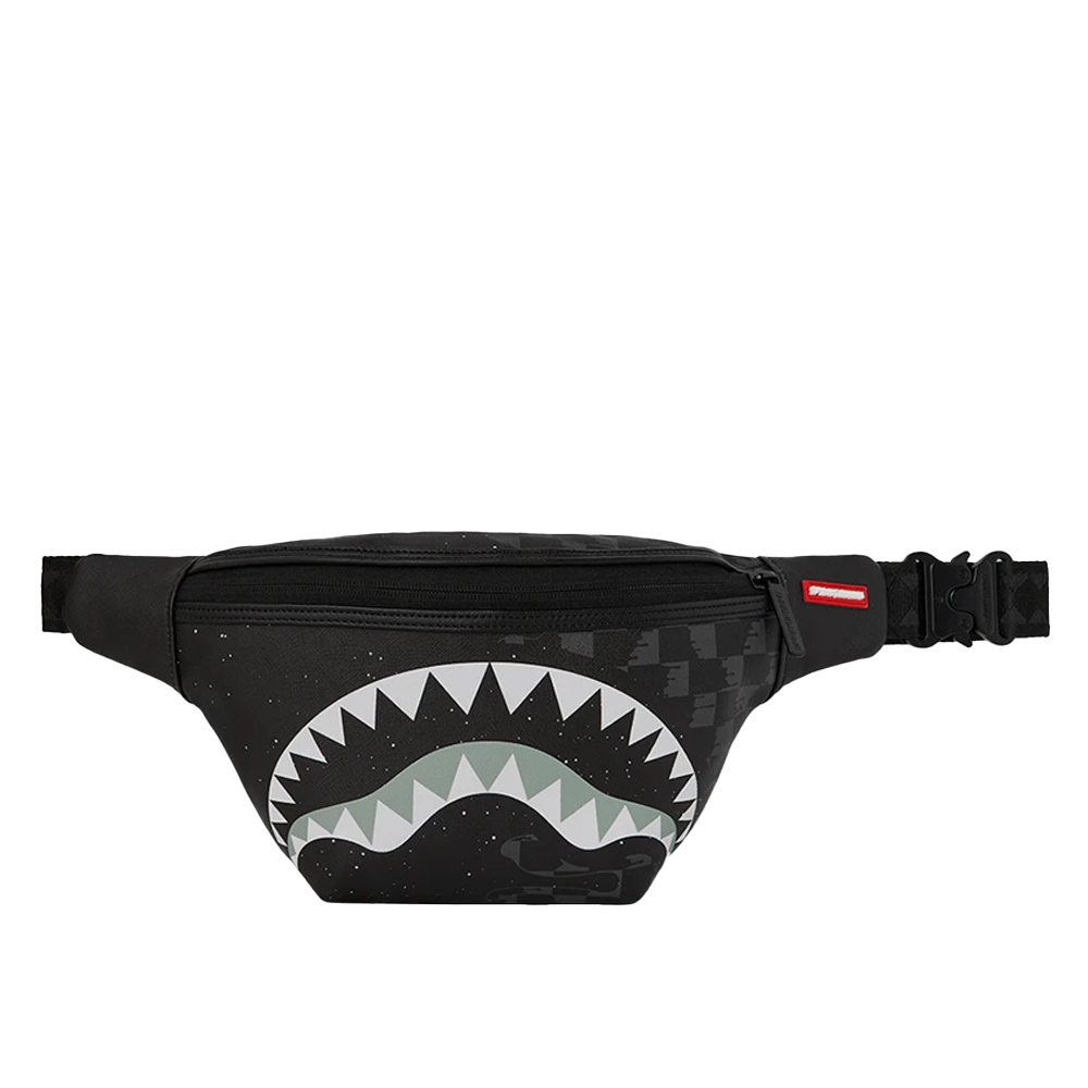 SPRAYGROUND Deep Space Drip Savvy Crossbody Unisex Τσαντάκι Μέσης - Μαύρο